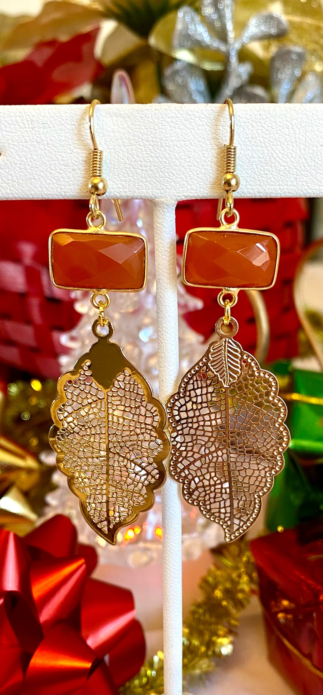 Carnelian Earrings ￼