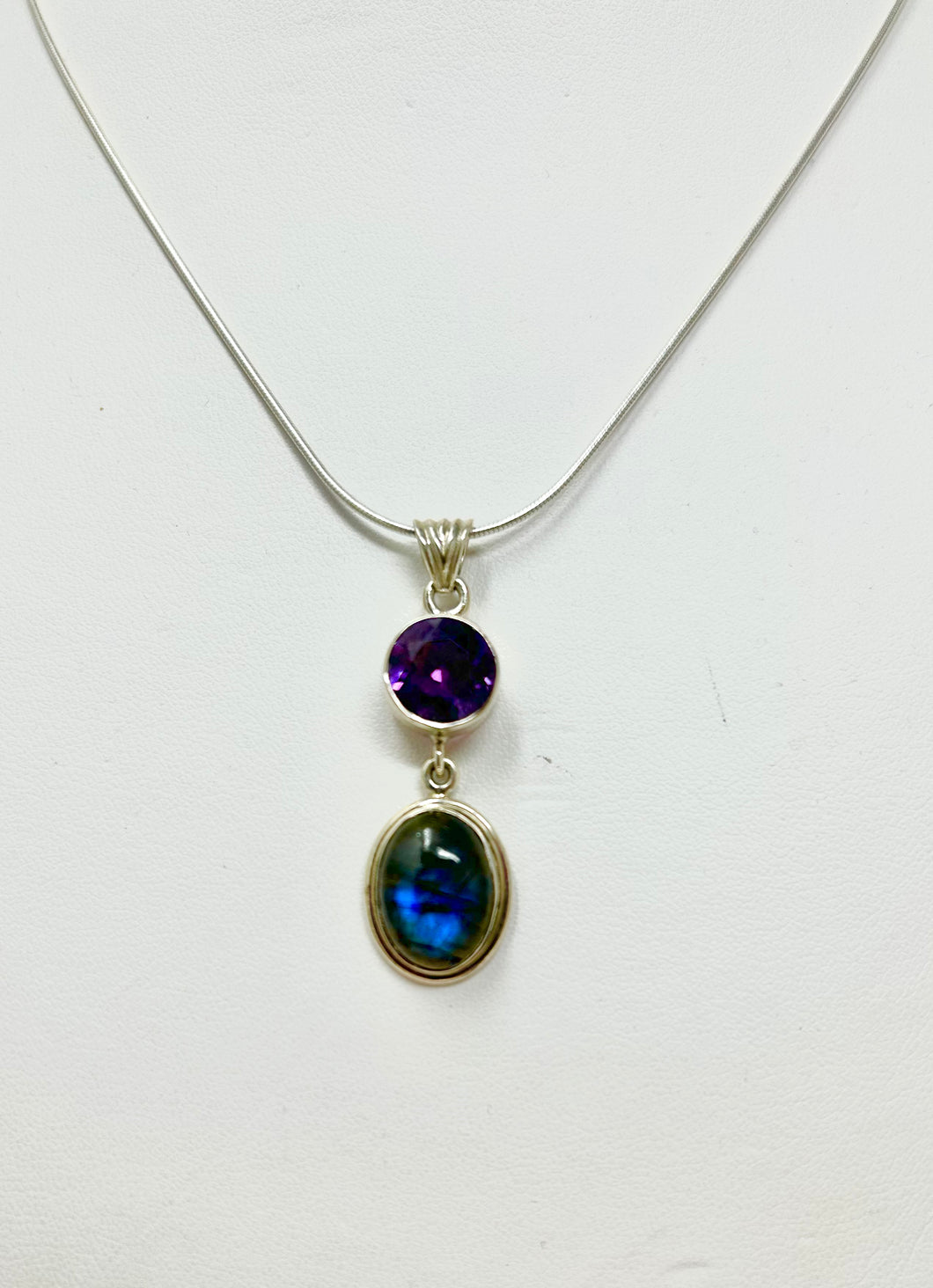 Amethyst and Labradorite