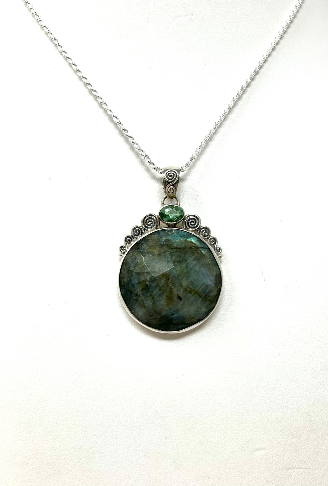 Labradorite and Flourite