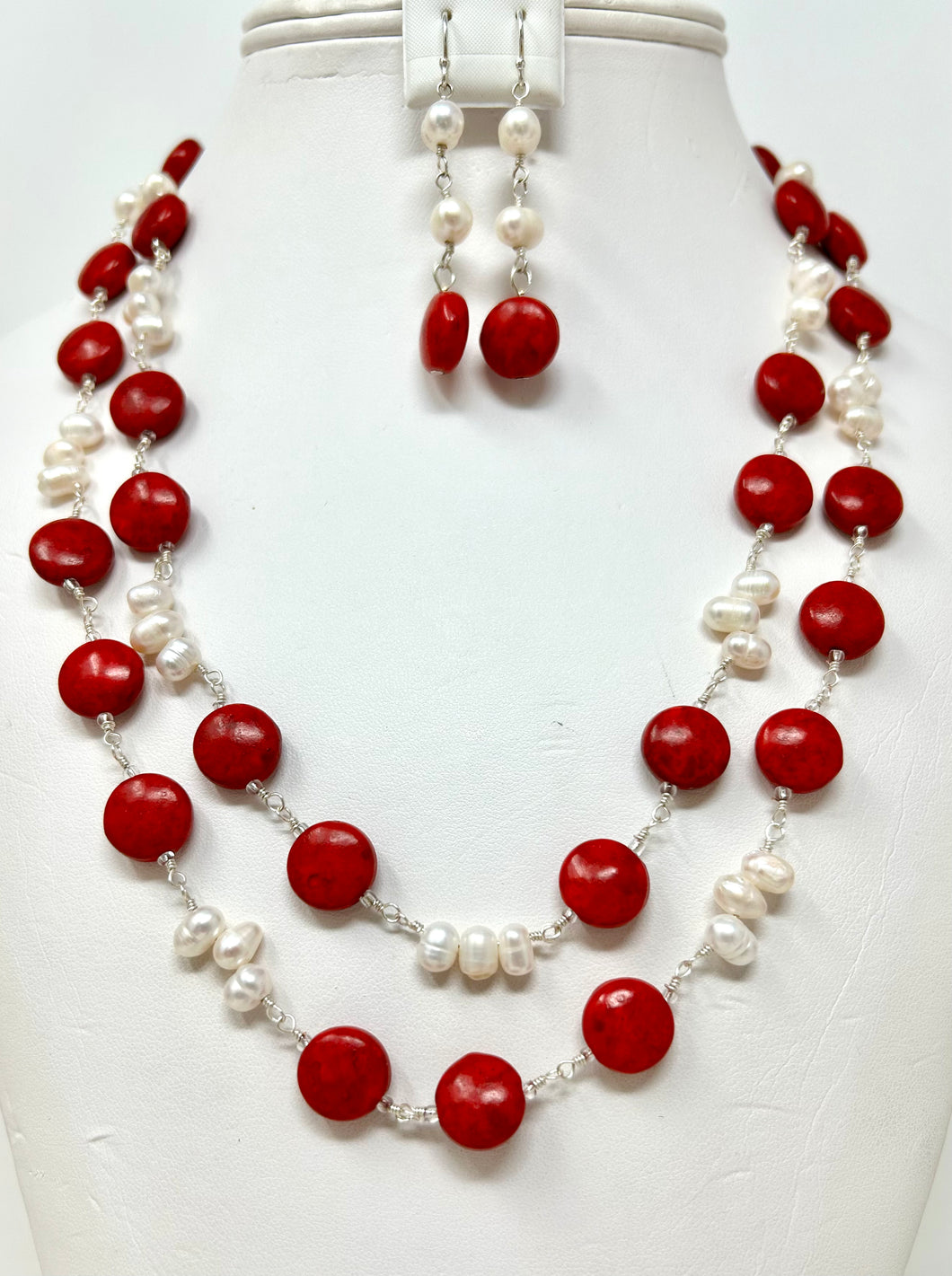 Pearl and Coral Set