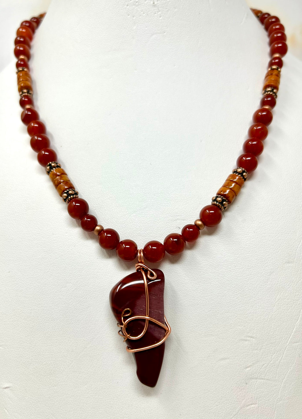 Carnelian and Red Jasper