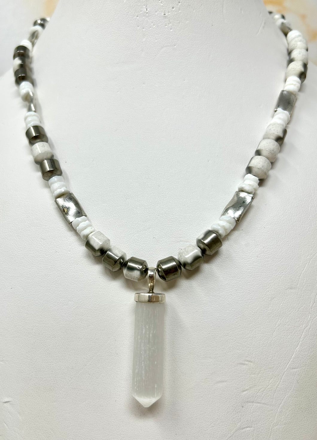 Selenite and Howlite