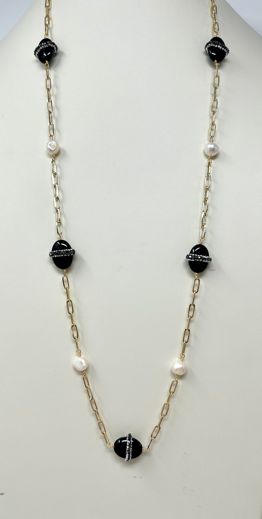 Black Onyx and Pearl