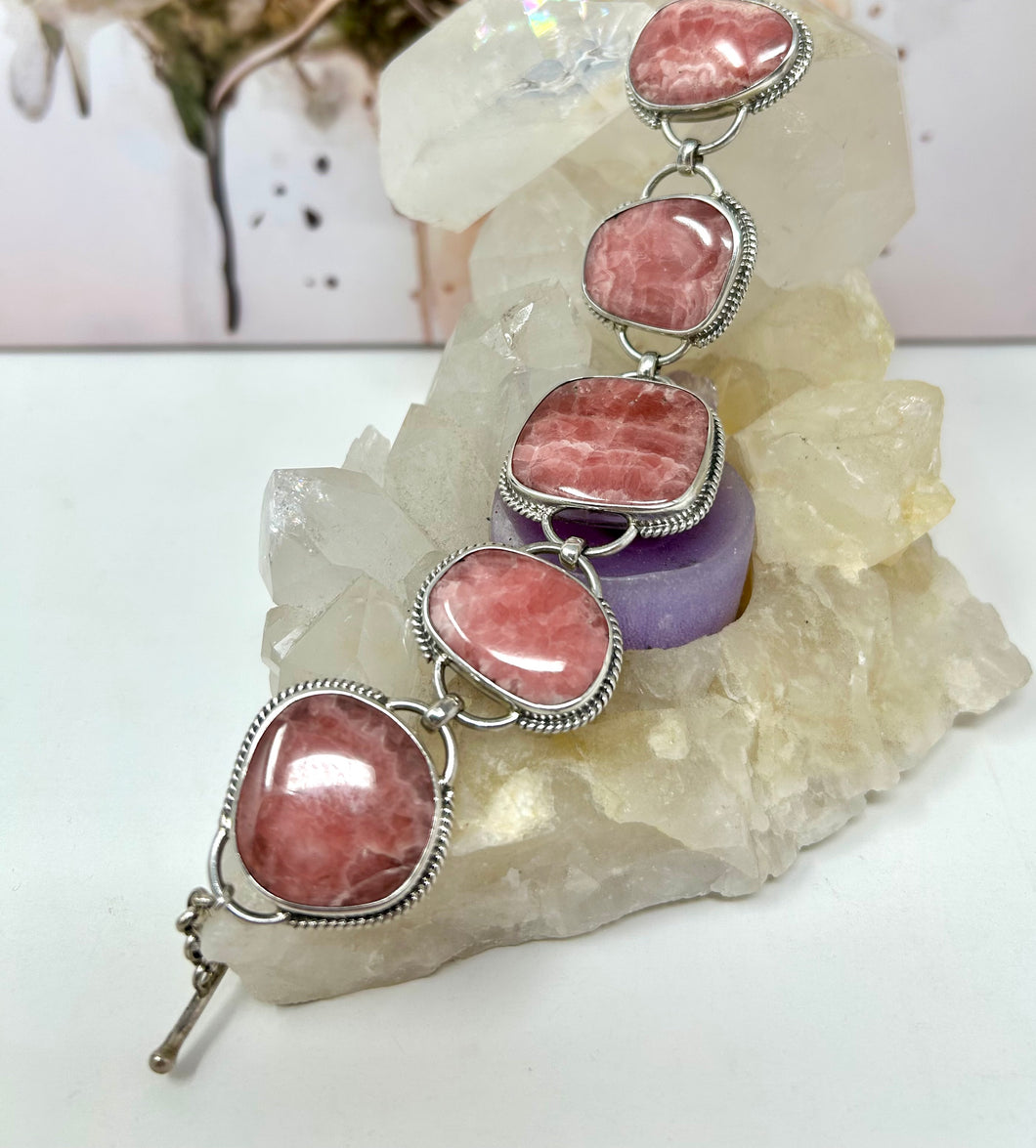 Rhodochrosite Bracelet