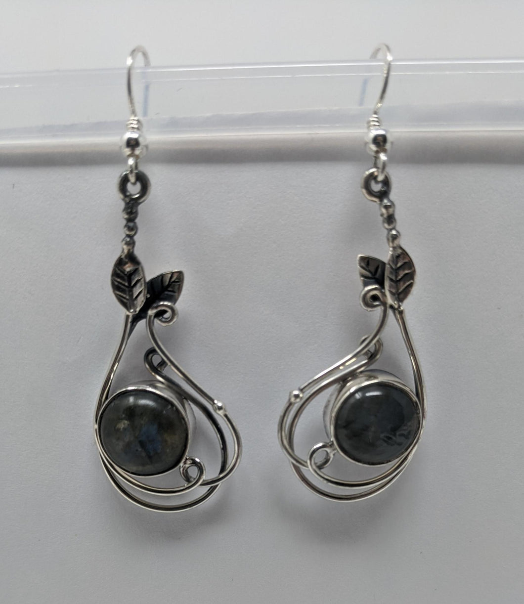 Earrings, Labradorite